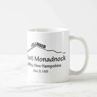 Taza De Café Escalé el Monte Monadnock Mug