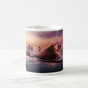 Taza De Café Escalera de Fantasía al Cielo