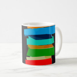 Taza De Café Escaleras de colores