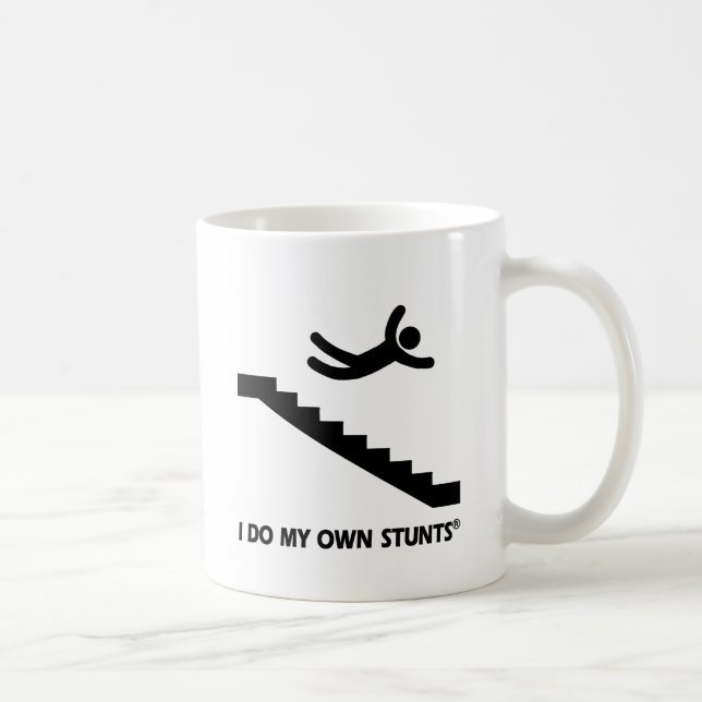 Taza De Café Escaleras mis propios trucos (Derecha)