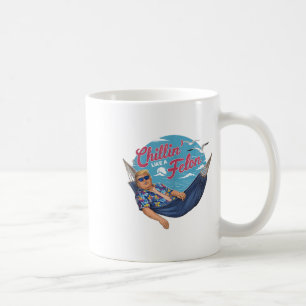 Taza De Café Escalofriante Como Un Felon Divertido Trump Summer