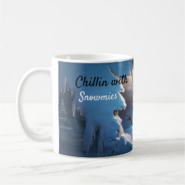 Taza De Café Escalofriante con Navidades graciosos de las nevad