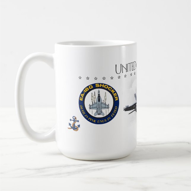 Taza De Café Escándalo de EA-18G (Izquierda)