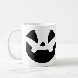 Taza De Café Escandaloso Jack-o'-Lantern Silhouette Halloween M