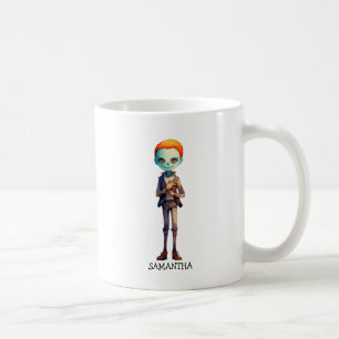 Taza De Café Escandaloso pero lindo niño zombi - Adorable Macab