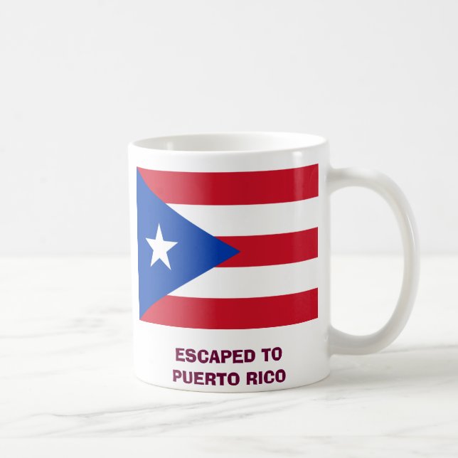 TAZA DE CAFÉ ESCAPADO A PUERTO RICO (Derecha)