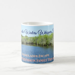 Taza De Café Escape de los Everglades - Recuerdo de viaje famil
