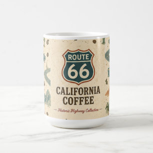 Taza De Café Escape de Route 66 California Coastal Morning Roas