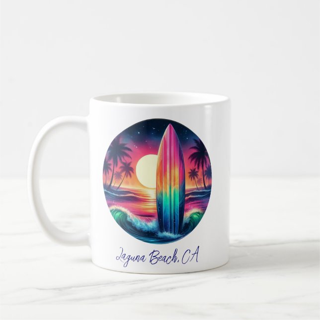 Taza De Café Escape de Surfboard- (Izquierda)