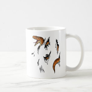 Taza De Café Escape de Velociraptor