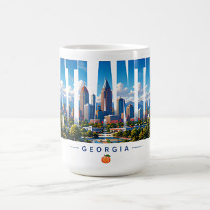 Taza De Café Escape de viaje a Atlanta Georgia