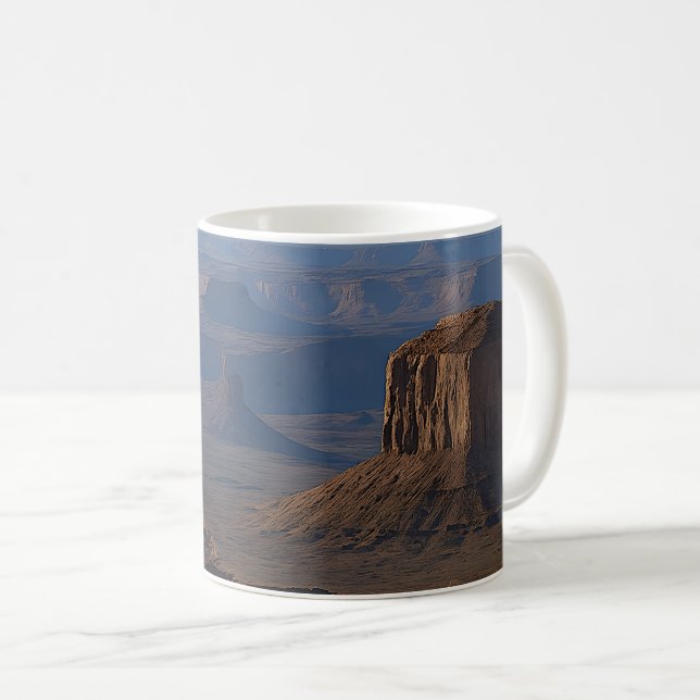 Taza De Café Escape del cañón del desierto (Anverso derecho)