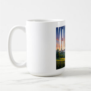 Taza De Café Escape Escénico Bluegrass del País de los Caballos