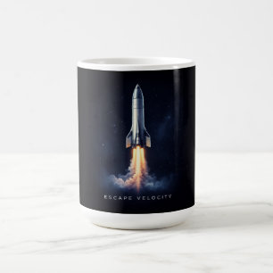 Taza De Café Escape Velocity Rocket Mug