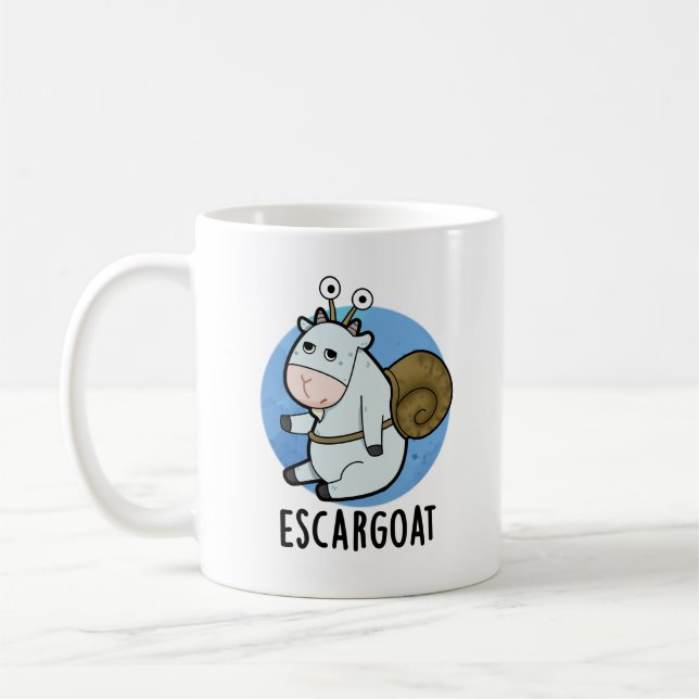 Taza De Café Escar-goat Funny Caracol Francés (Izquierda)