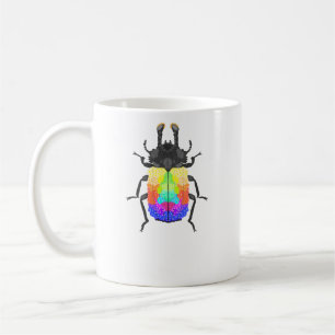 Taza De Café Escarabajo de hongo forjado