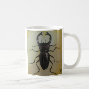 Taza De Café Escarabajo de macho gigante