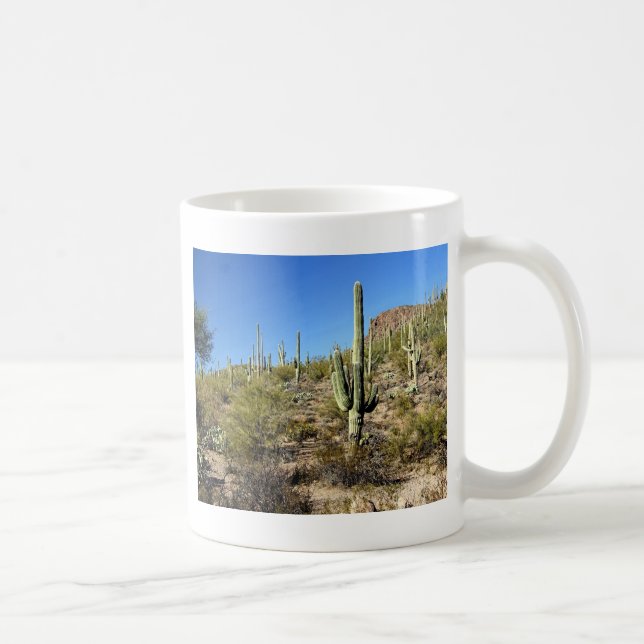 Taza De Café Escena 03 del desierto de Sonoran (Derecha)