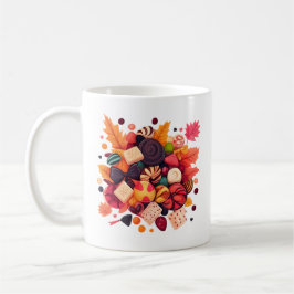 Taza De Café Escena de Halloween
