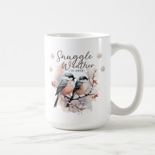 Taza De Café Escena de invierno (Derecha)