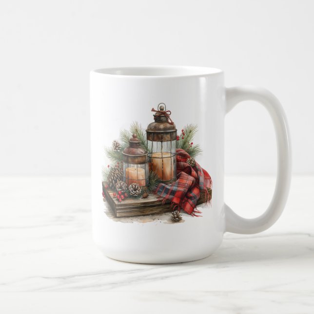 Taza De Café Escena de invierno (Derecha)