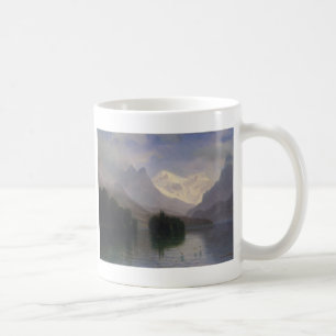 Taza De Café Escena de la montaña