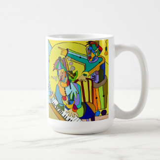 Taza De Café "Escena de la música de ritmo sincopado" por