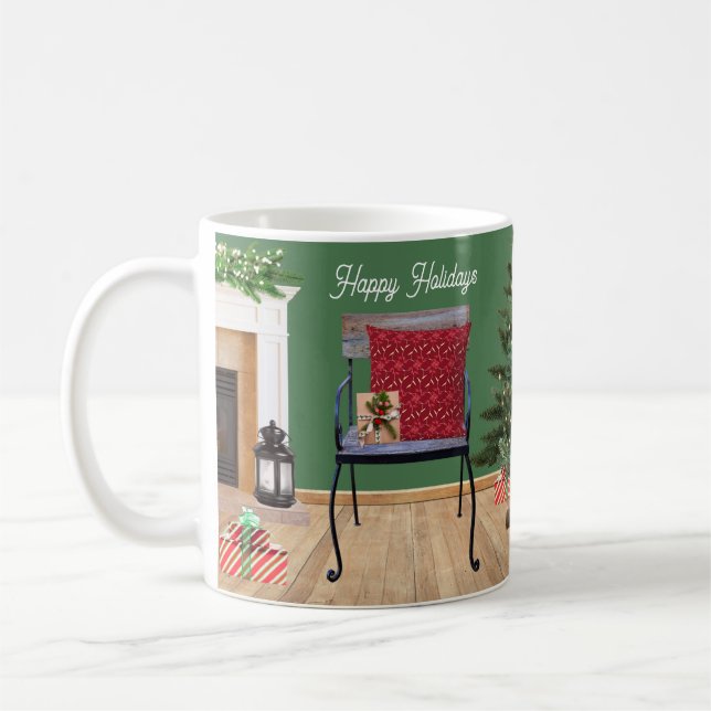 Taza De Café Escena de Navidades rusos (Izquierda)