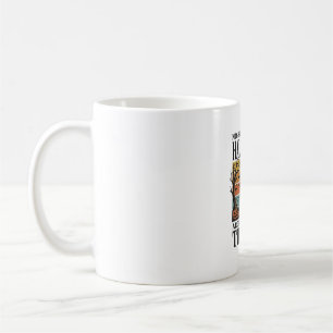 Taza De Café Escena de terror de bruja vintage de Halloween Gra