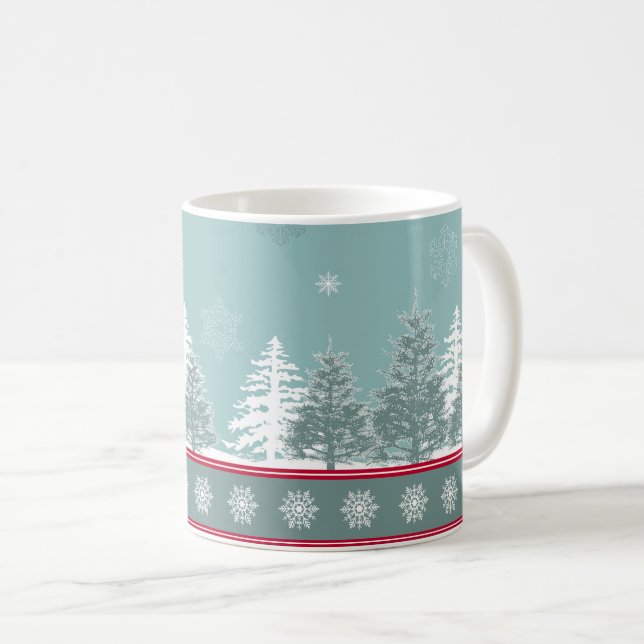 Taza De Café Escena del invierno (Anverso derecho)