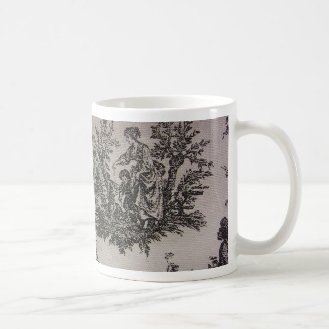 Taza De Café Escena del río de Toile (Derecha)