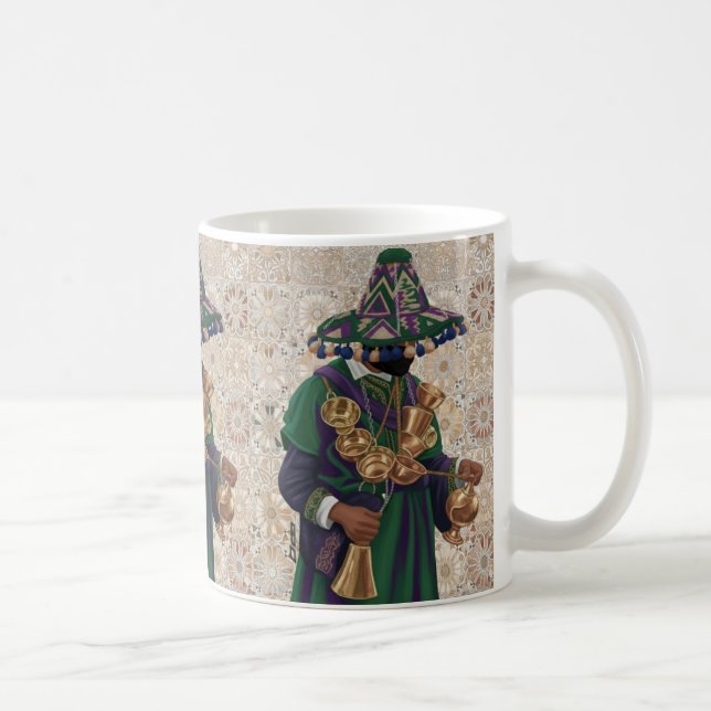 Taza De Café Escena del vibrante mercado de Souk de Marrakech (Derecha)