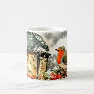 Taza De Café Escena festiva de invierno en Wonderland