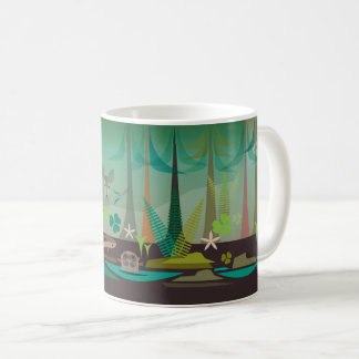 Taza De Café Escena forestal Mug