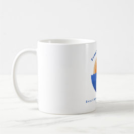 Taza De Café Escena minimalista del atardecer oceánico