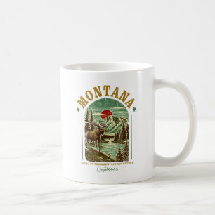 Taza De Café Escena natural de Montana - Vida silvestre, montañ