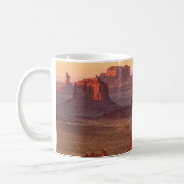 Taza De Café Escenario del valle del monumento, Arizona (Izquierda)