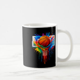 Taza De Café Esclava de aro de red de salpicadura de color de a