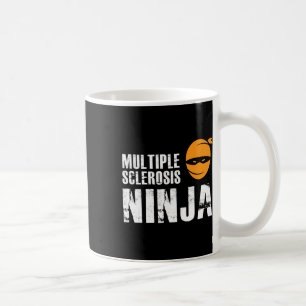 Taza De Café Esclerosis Ninja - La Sra. Support Awareness Fight