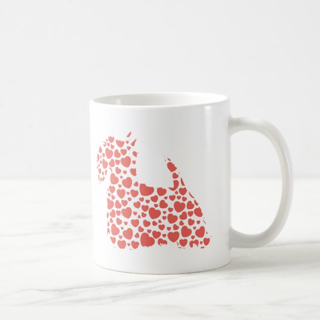 Taza De Café Escocés Terrier (Derecha)