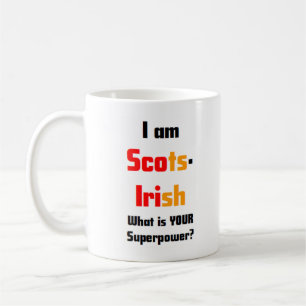 Taza De Café escoceses-irlandeses