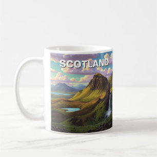 Taza De Café Escocia Escocia Viaje a las tierras altas de Escoc