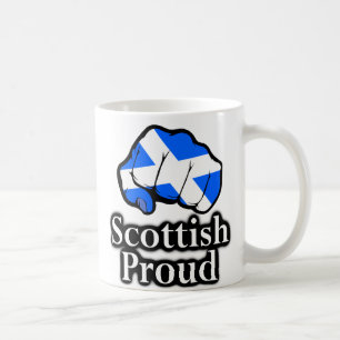 Taza De Café Escocia Orgullosa Piso de Bandera de Escocia