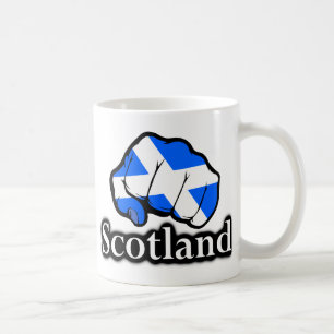 Taza De Café Escocia Orgullosa Piso de Bandera Escocesa