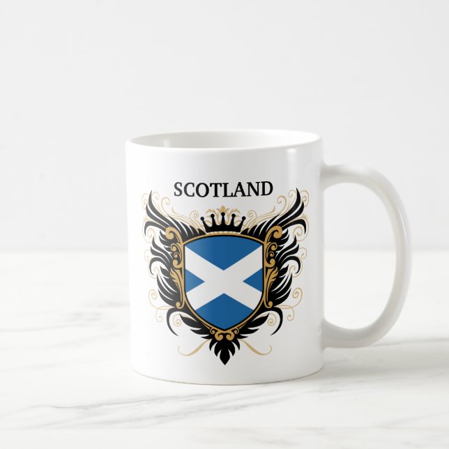 Taza De Café Escocia [personalice] (Derecha)