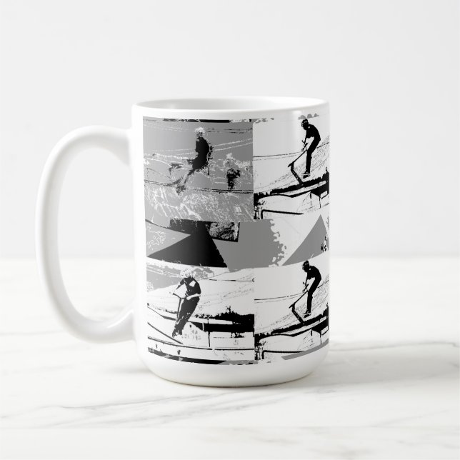 Taza De Café Escoge por ahí - Stunt Scooter Rider (Izquierda)