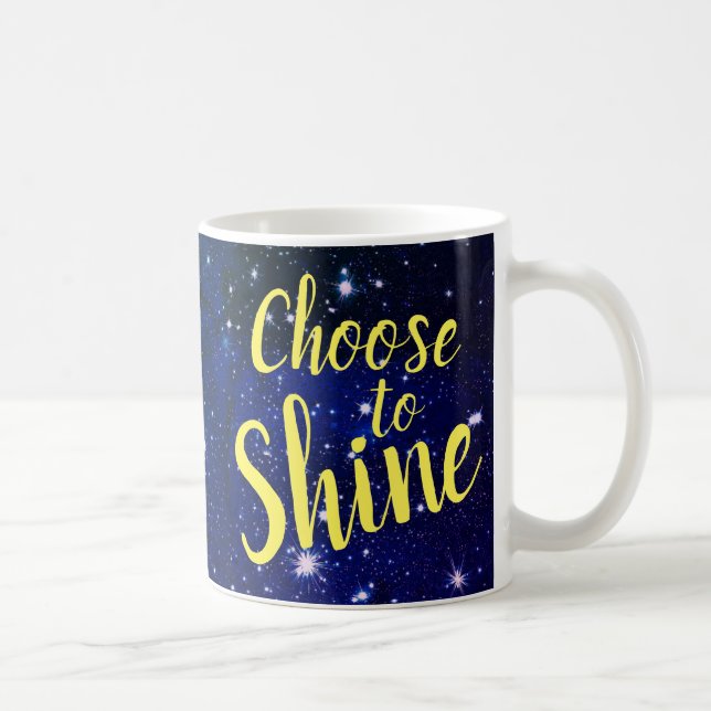 Taza De Café Escoja entre brillar estrellas Cosmos (Derecha)