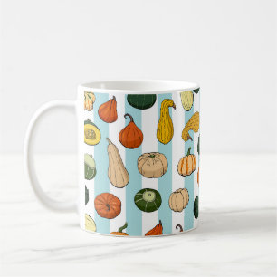 Taza De Café Escombros dibujados a mano, fondo a rayas sin cost