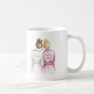 Taza De Café Esconda a la criada rubia de la novia triguena