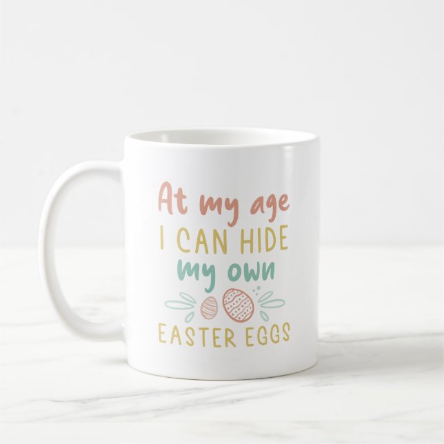 Taza De Café Esconder huevos de Pascua (Izquierda)